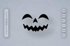 Halloween Pumpkin Face SVG Bundle 3 - CraftNest - Digital Crafting and Art