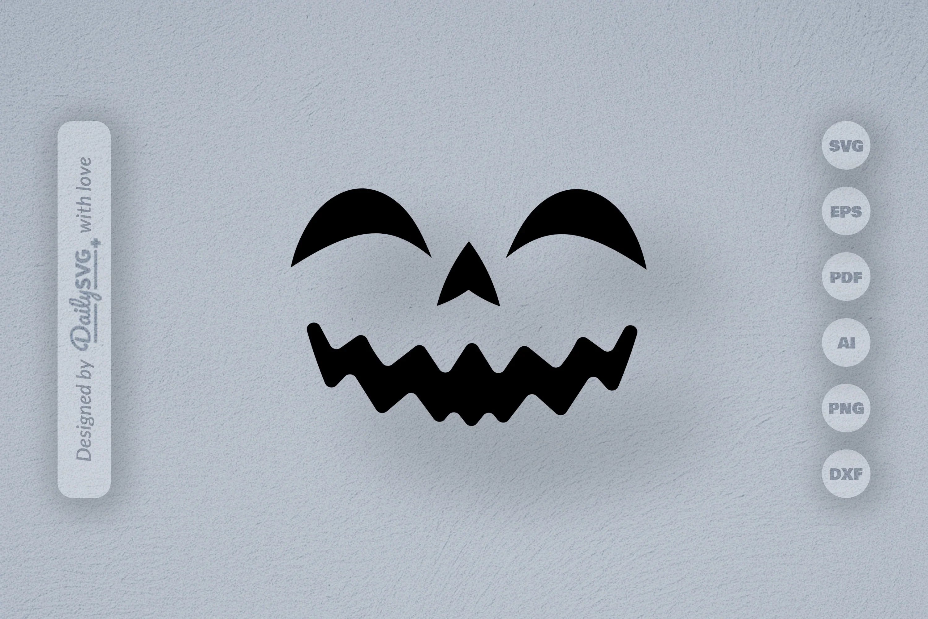Halloween Pumpkin Face SVG Bundle 3 - CraftNest - Digital Crafting and Art