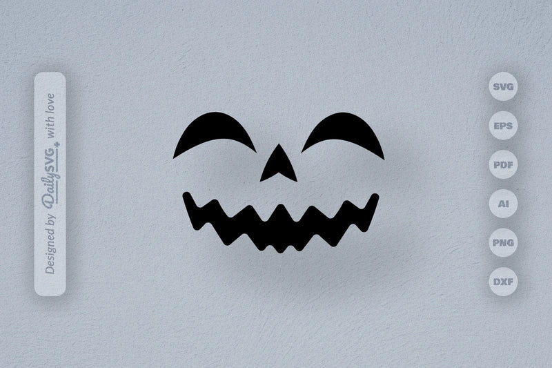 Halloween Pumpkin Face SVG Bundle 3 - CraftNest - Digital Crafting and Art