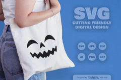 Halloween Pumpkin Face SVG Bundle 3 - CraftNest - Digital Crafting and Art
