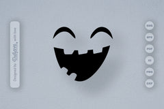 Halloween Pumpkin Face SVG Bundle 7 - CraftNest - Digital Crafting and Art