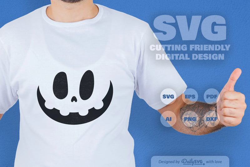 Halloween Pumpkin Face SVG Bundle 8 - CraftNest - Digital Crafting and Art