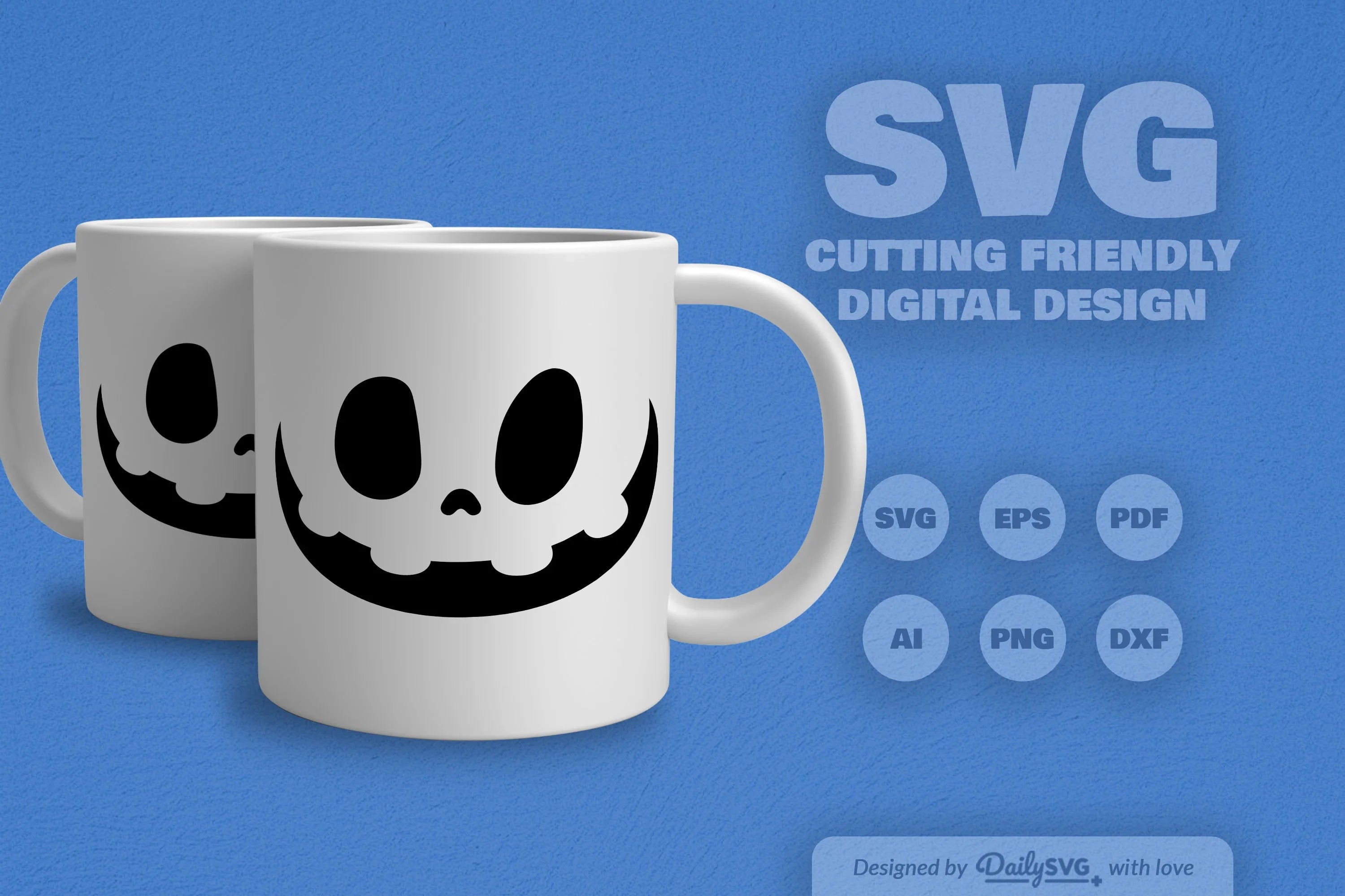 Halloween Pumpkin Face SVG Bundle 8 - CraftNest - Digital Crafting and Art