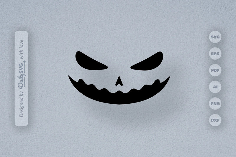 Halloween Pumpkin Face SVG Bundle 5 - CraftNest - Digital Crafting and Art