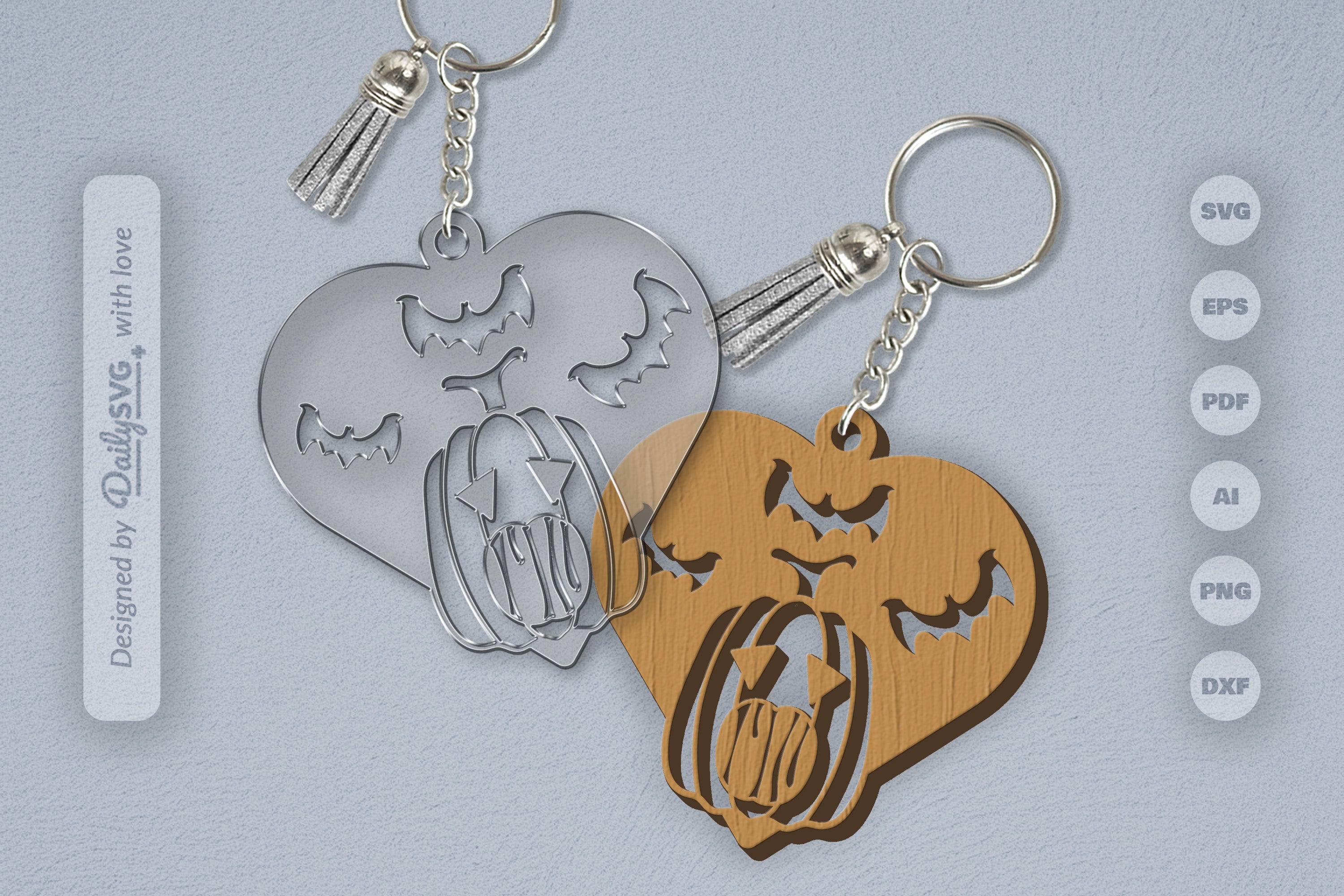 SVG Halloween Pumpkin Heart SVG Bundle 8