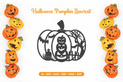 Halloween Pumpkin Lasercut SVG Bundle - CraftNest - Digital Crafting and Art