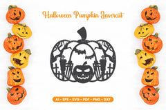 Halloween Pumpkin Lasercut SVG Bundle - CraftNest - Digital Crafting and Art