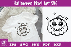 Halloween Pumpkin Pixel Art Clipart Bundle - CraftNest - Digital Crafting and Art