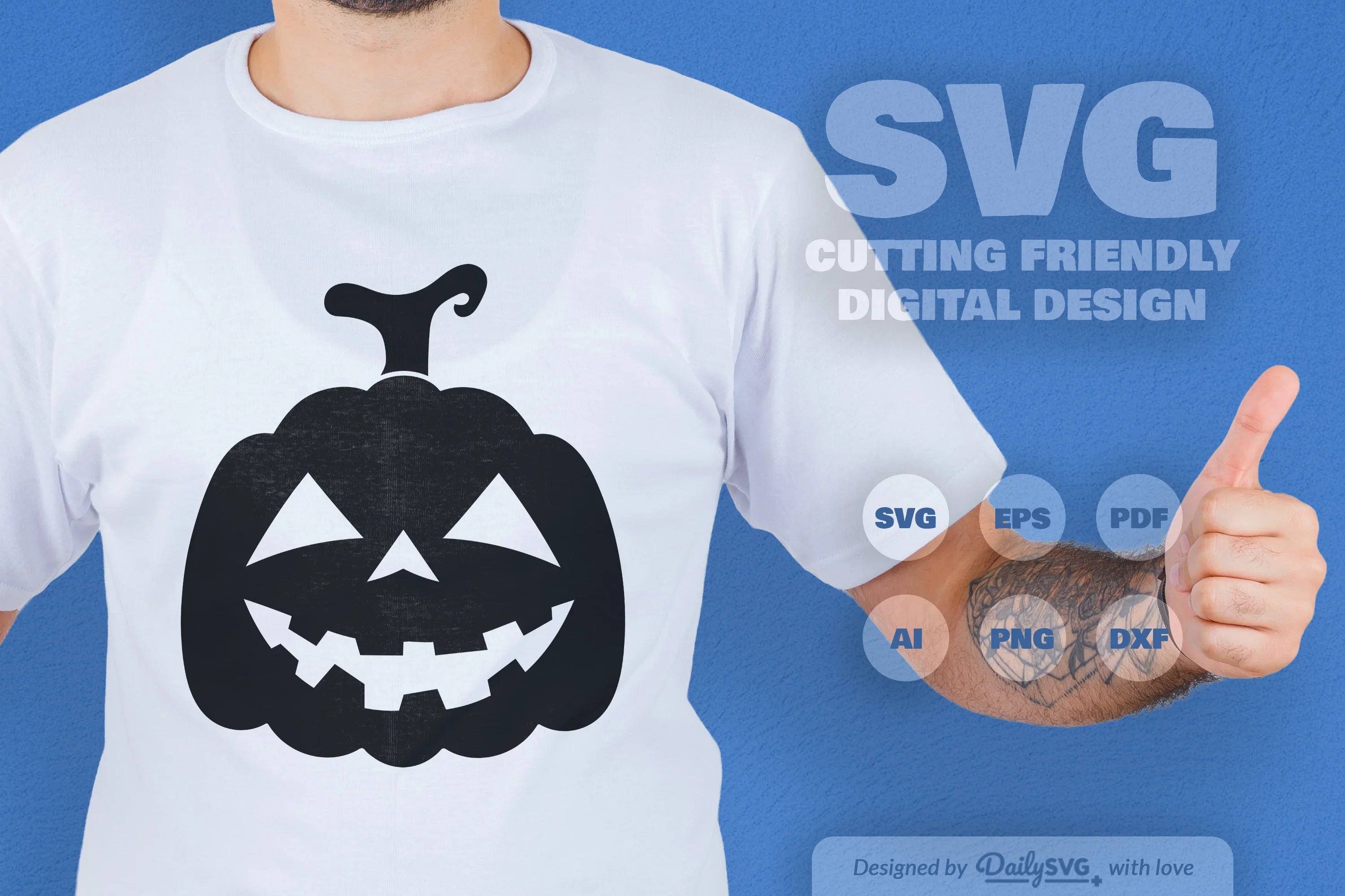 Halloween Pumpkin SVG Bundle 6 - CraftNest - Digital Crafting and Art