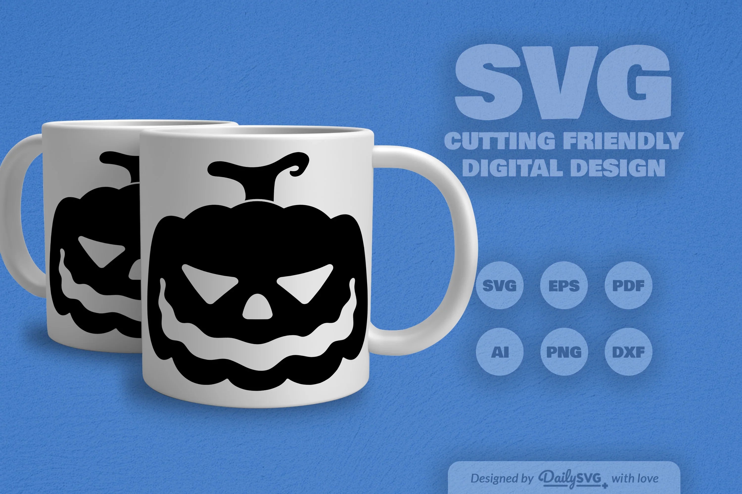 Halloween Pumpkin SVG Bundle 00741 - CraftNest - Digital Crafting and Art