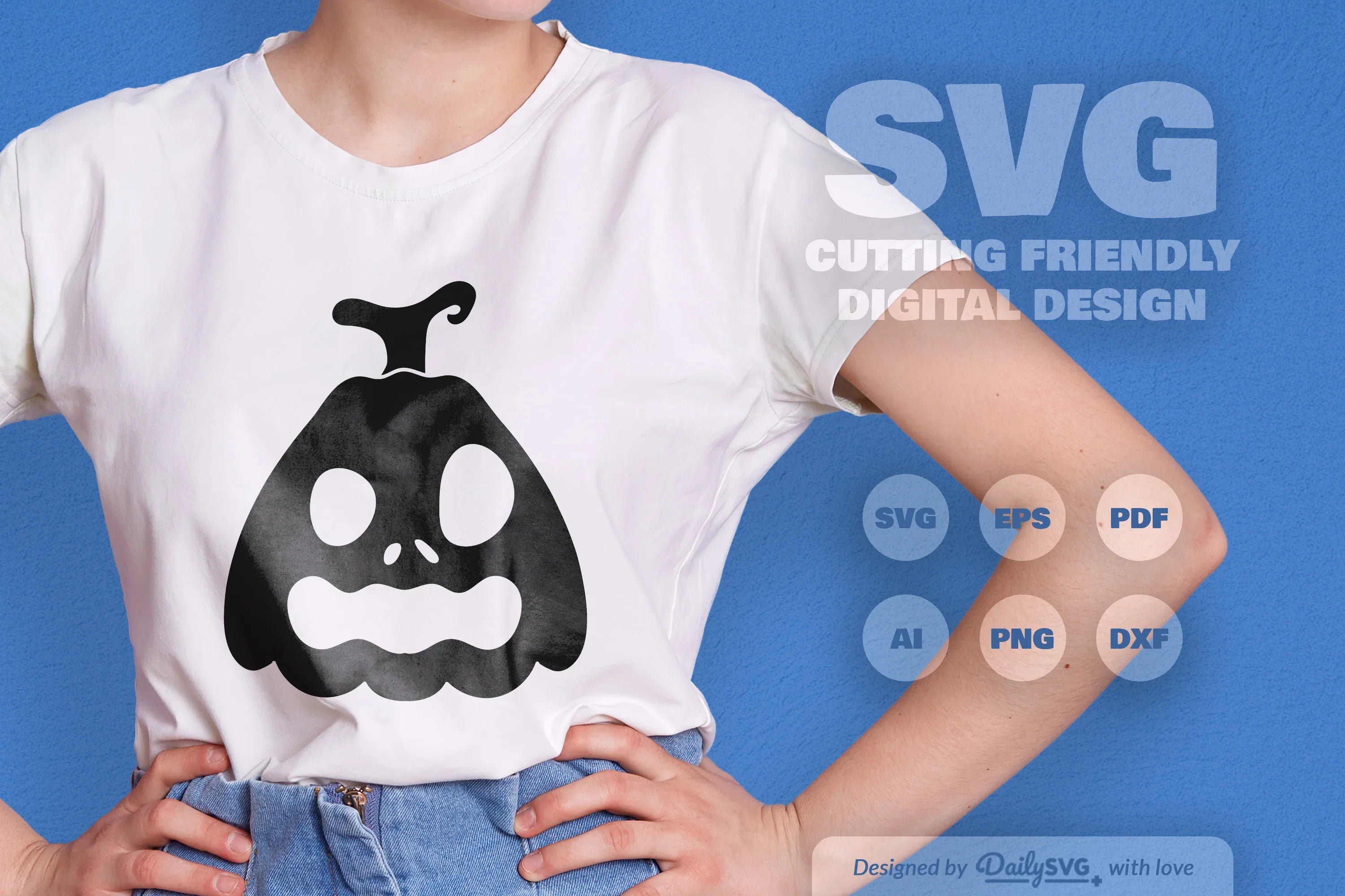 Halloween Pumpkin SVG Bundle 7 - CraftNest - Digital Crafting and Art