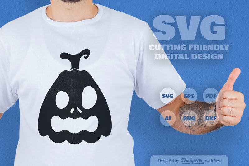 Halloween Pumpkin SVG Bundle 7 - CraftNest - Digital Crafting and Art