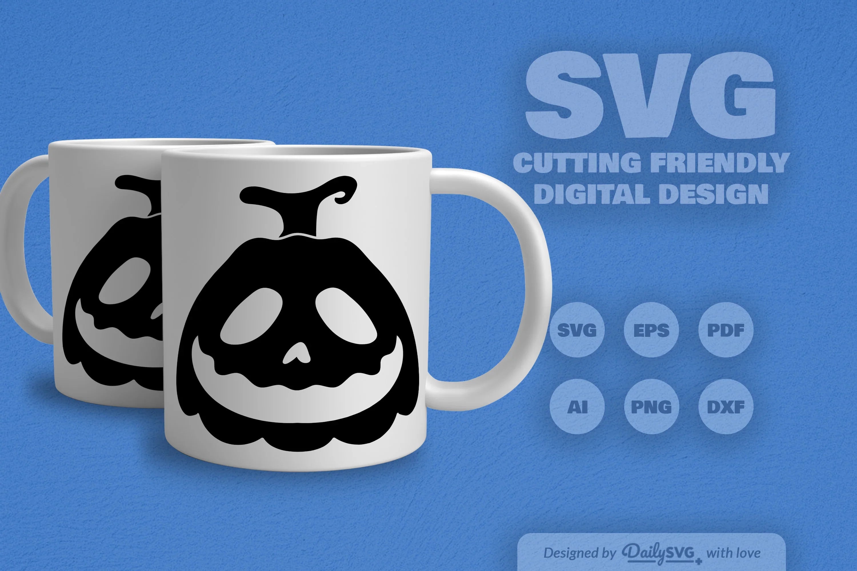 Halloween Pumpkin SVG Bundle 18 - CraftNest - Digital Crafting and Art