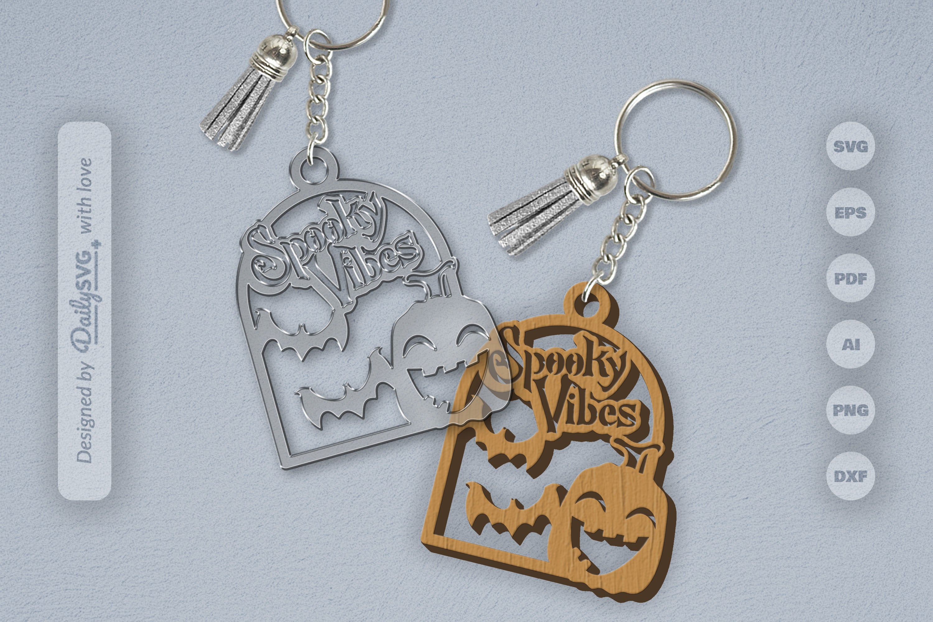 Spooky Vibes Halloween Pumpkin SVG Bundle 4