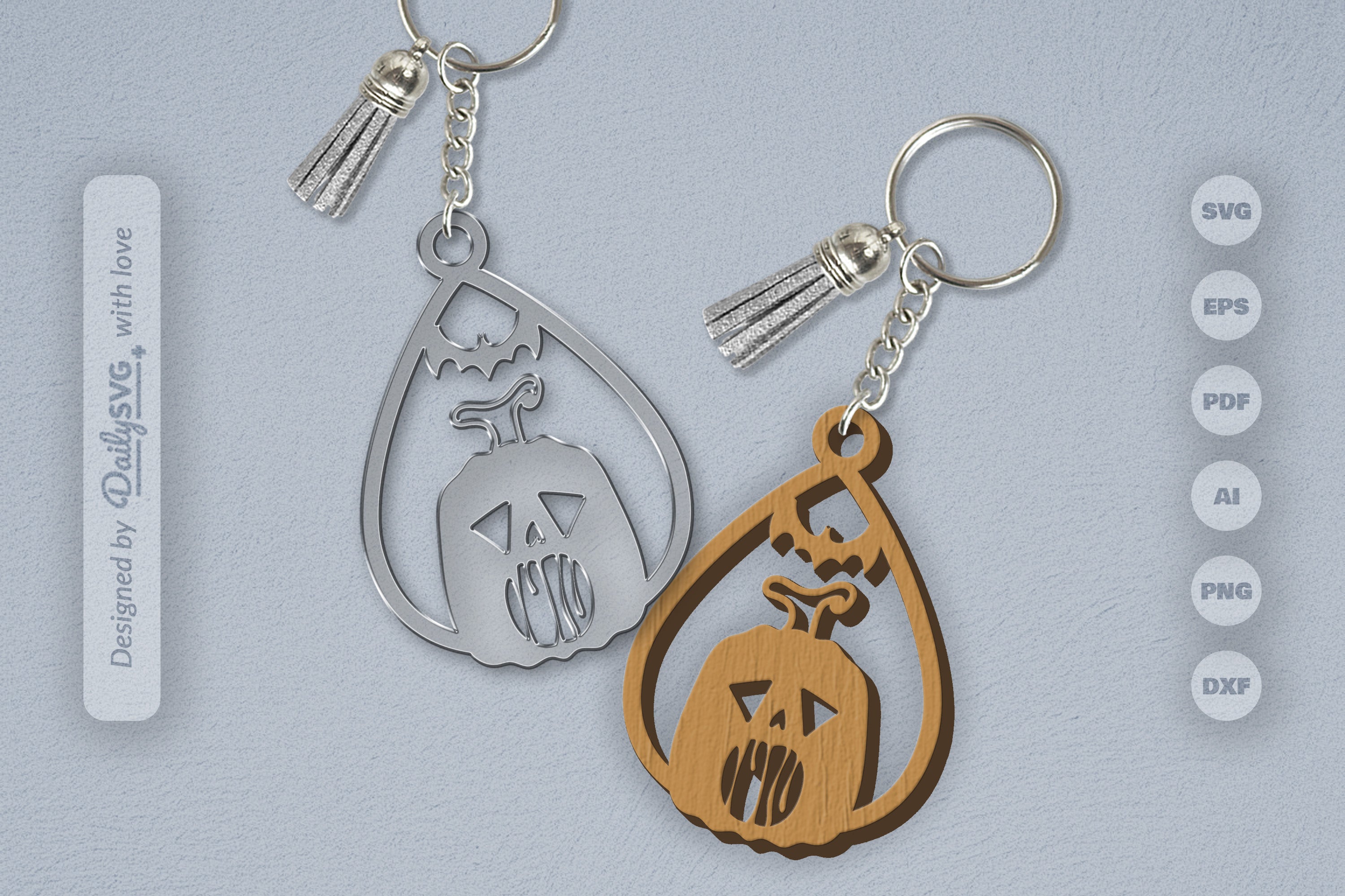 Halloween Pumpkin Teardrop SVG Bundle 4