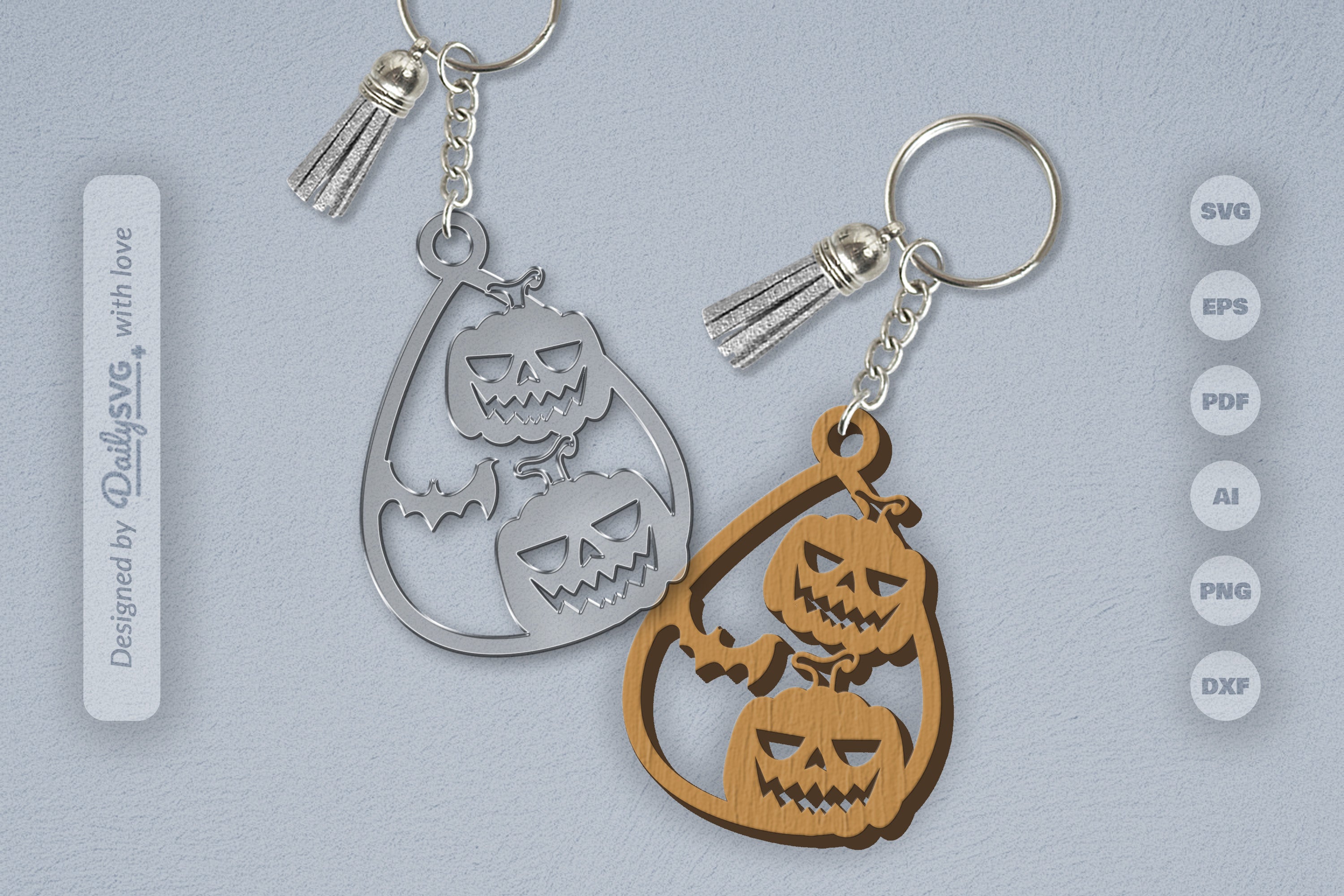 Halloween Pumpkin Tear Drop SVG Bundle