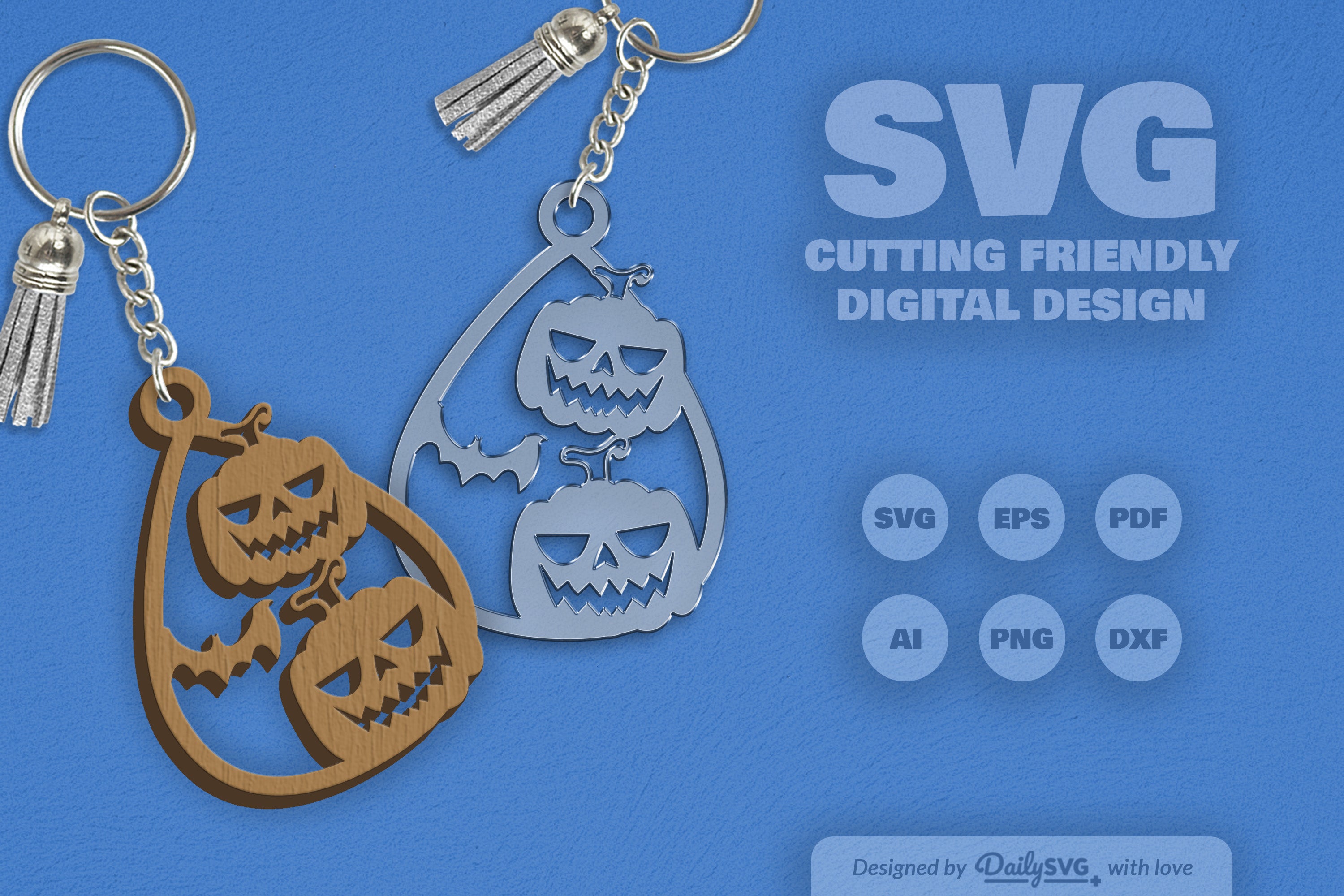 Halloween Pumpkin Tear Drop SVG Bundle