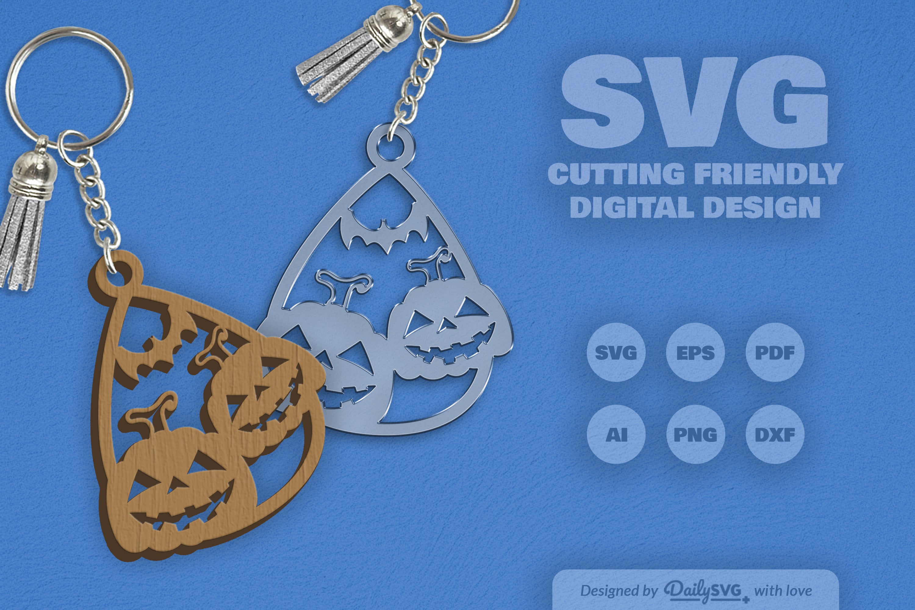 Halloween Pumpkin Teardrop SVG Bundle 2