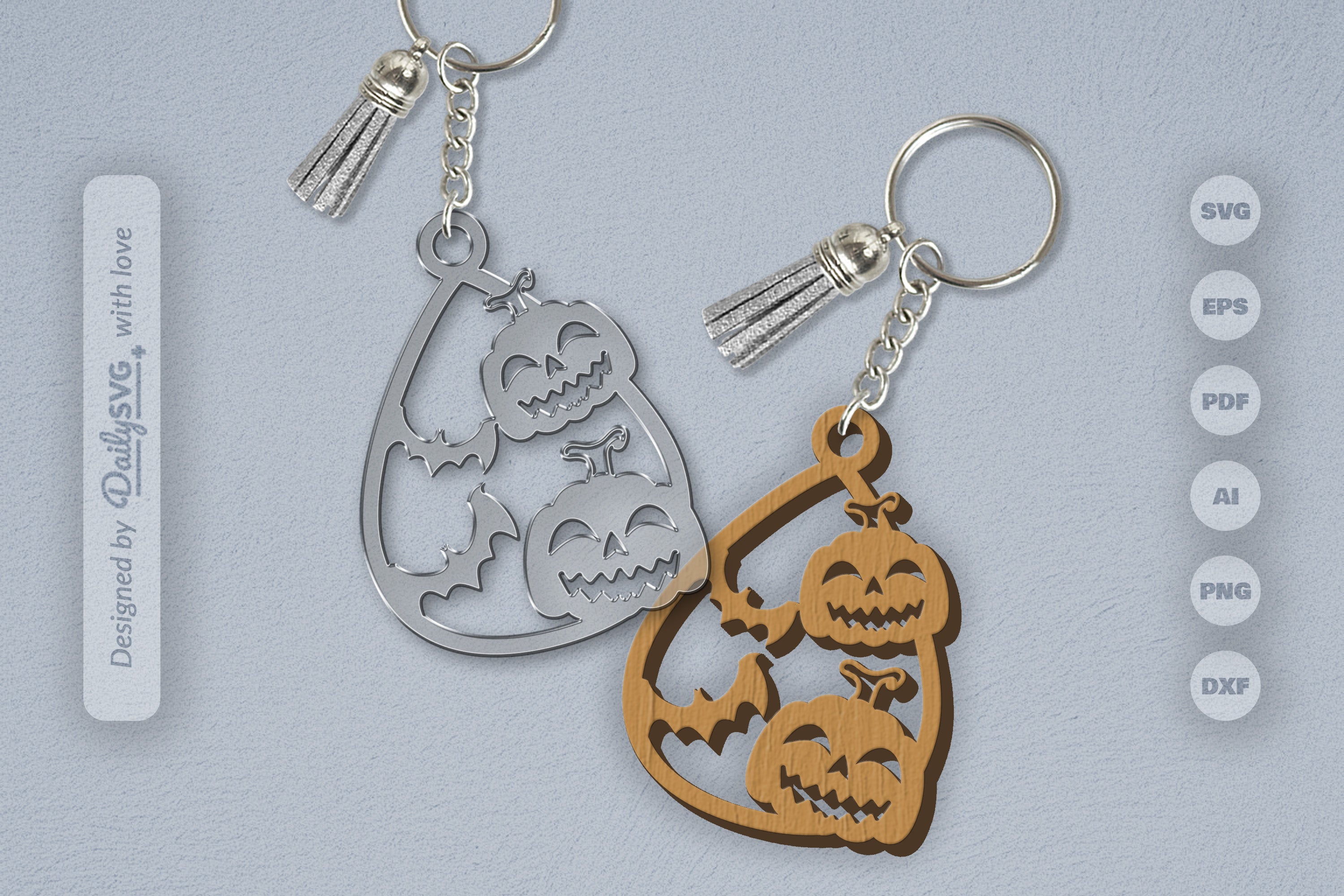 Halloween Pumpkin Teardrop SVG Bundle 3