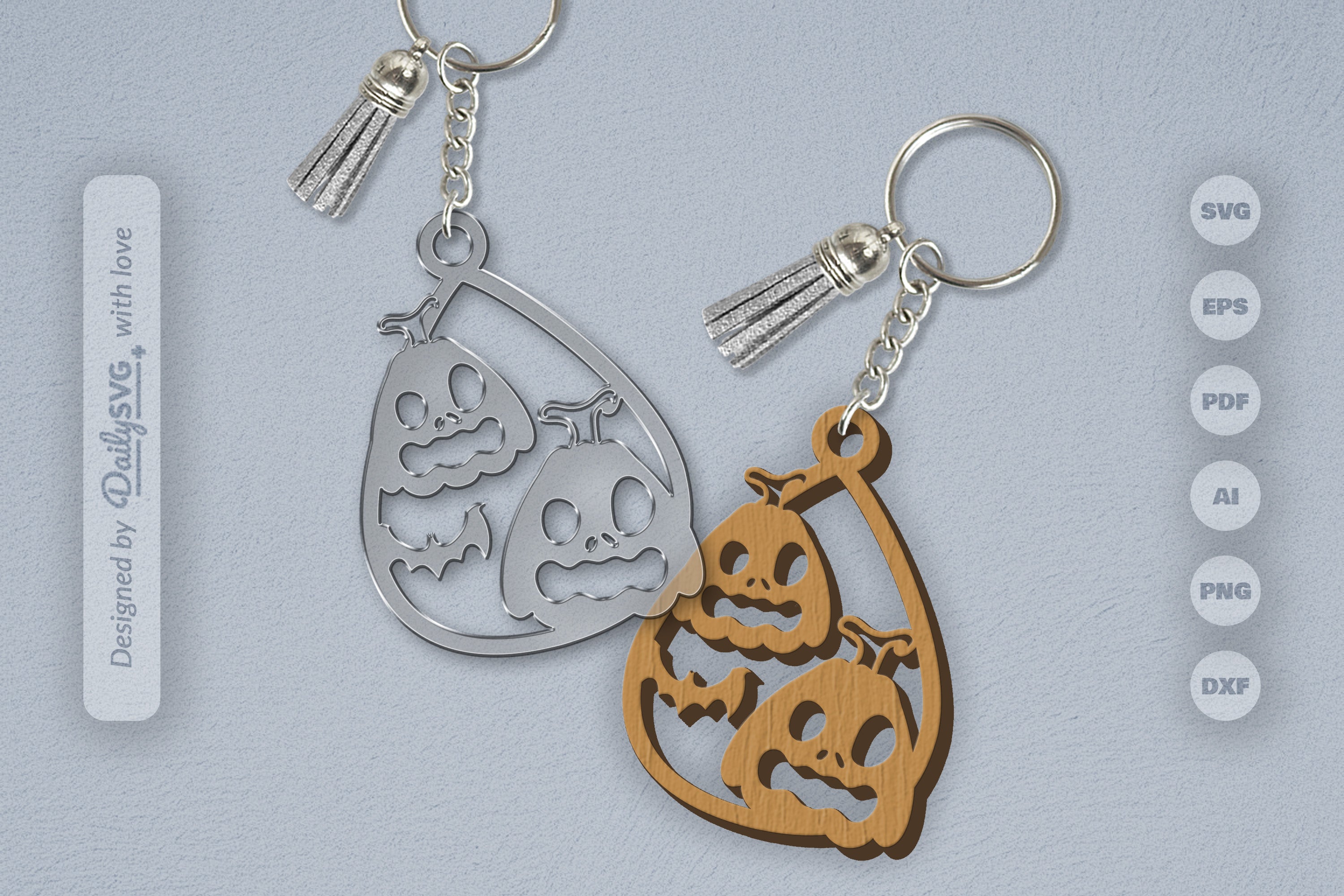 Halloween Pumpkin Teardrop SVG Bundle 1