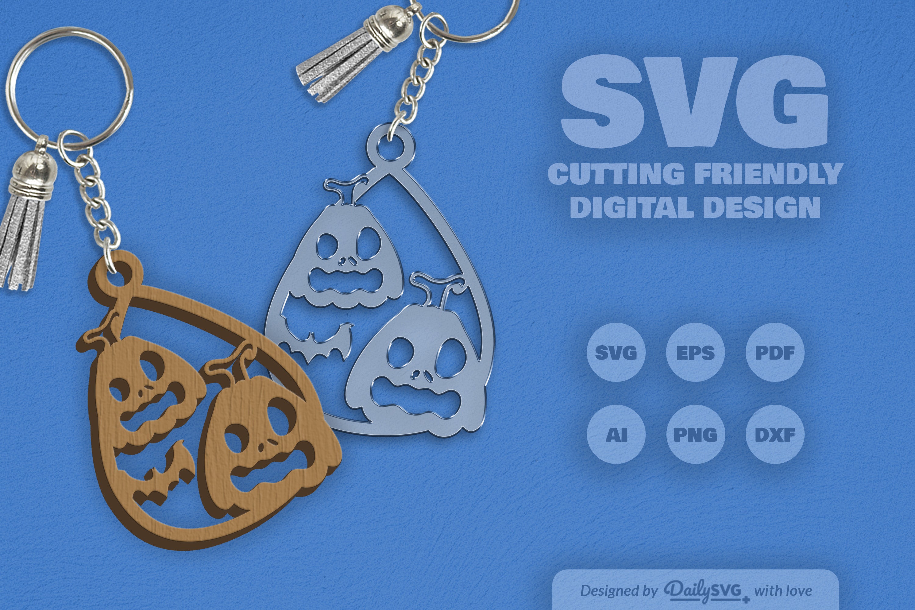 Halloween Pumpkin Teardrop SVG Bundle 1