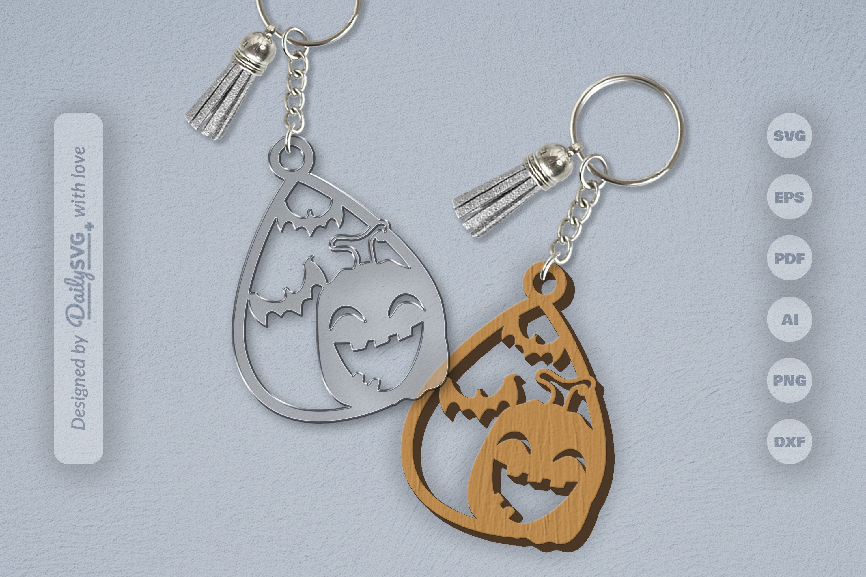 SVG Halloween Pumpkin Teardrop SVG Bundle