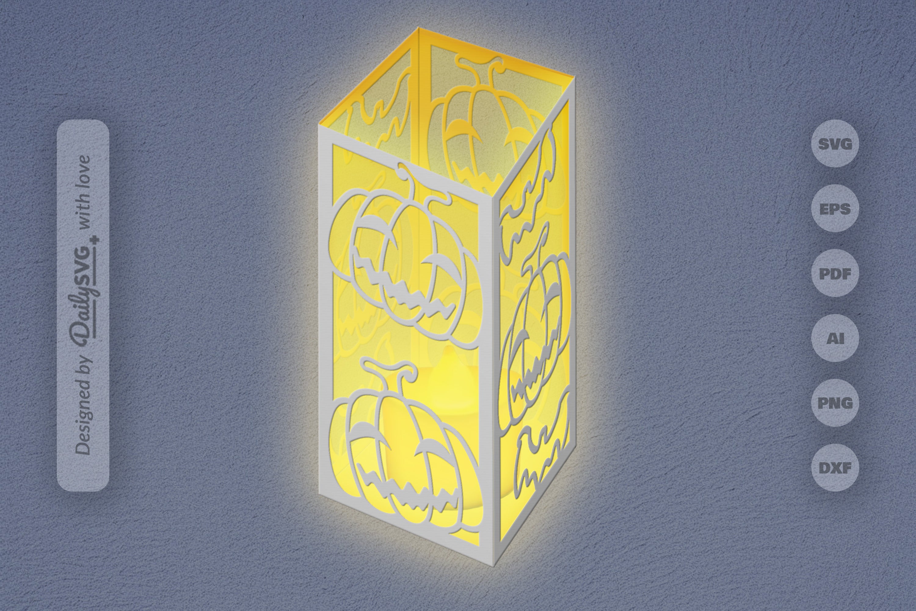 Halloween Pumpkin Papercut SVG Bundle 2