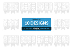 Halloween Pumpkin Lantern Papercut Clipart SVG Bundle - CraftNest - Digital Crafting and Art