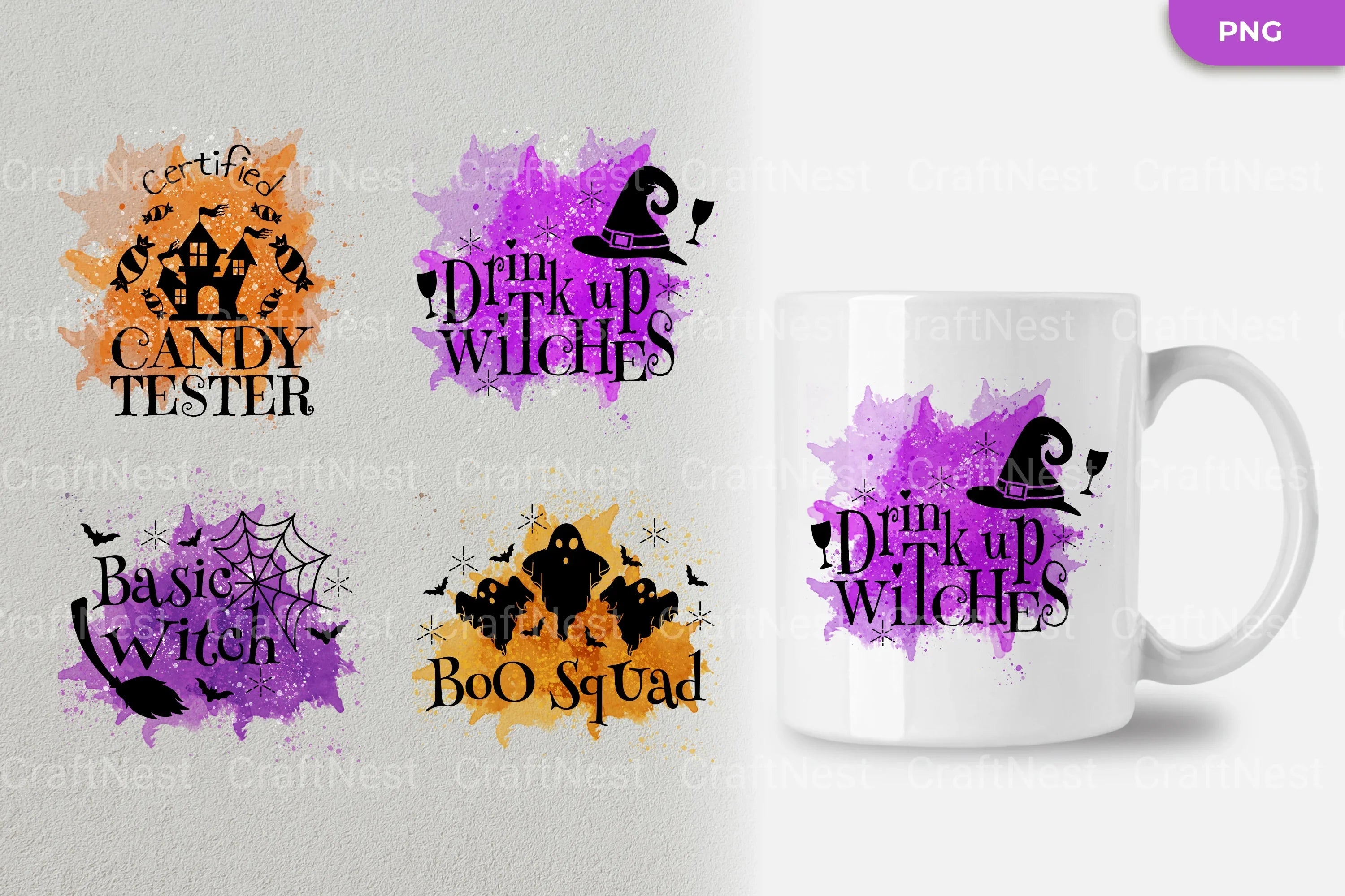 Halloween Quotes Clipart Bundle - CraftNest - Digital Crafting and Art