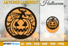 Halloween Round Layered Lasercut SVG Bundle