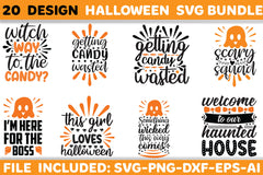 Halloween SVG Bundle 2 - CraftNest - Digital Crafting and Art