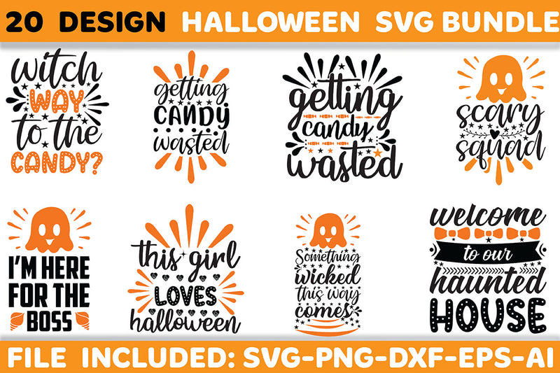 Halloween SVG Bundle 2 - CraftNest - Digital Crafting and Art