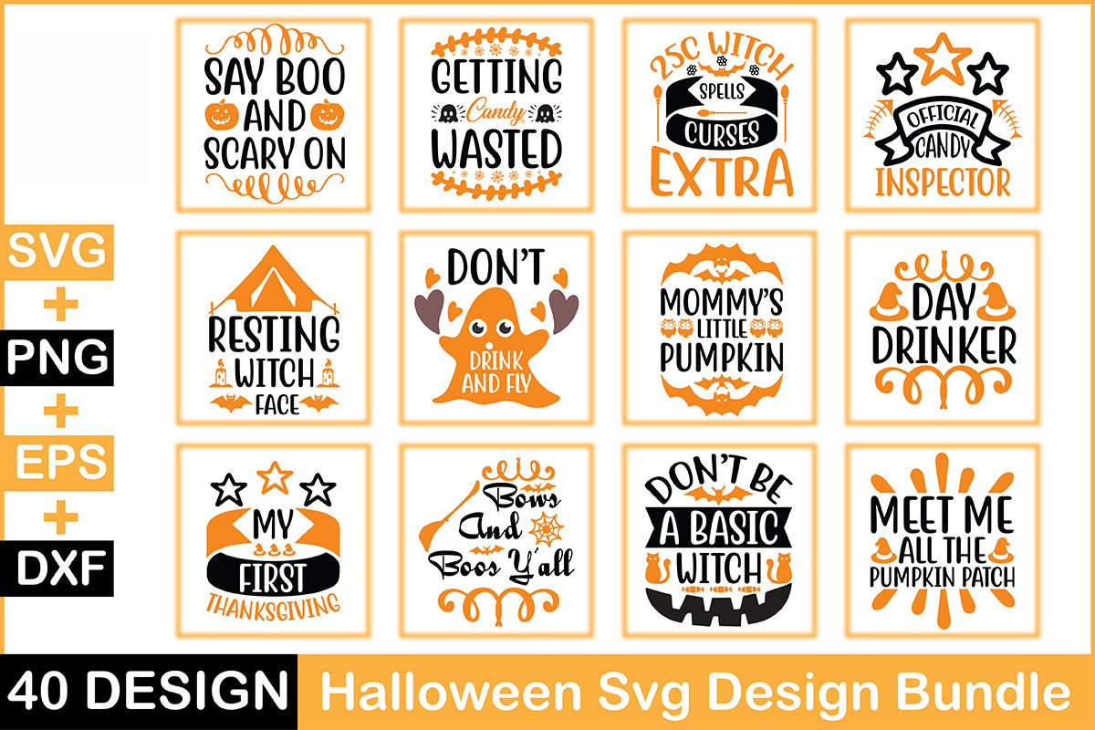 Halloween 40 SVG Bundle - CraftNest - Digital Crafting and Art