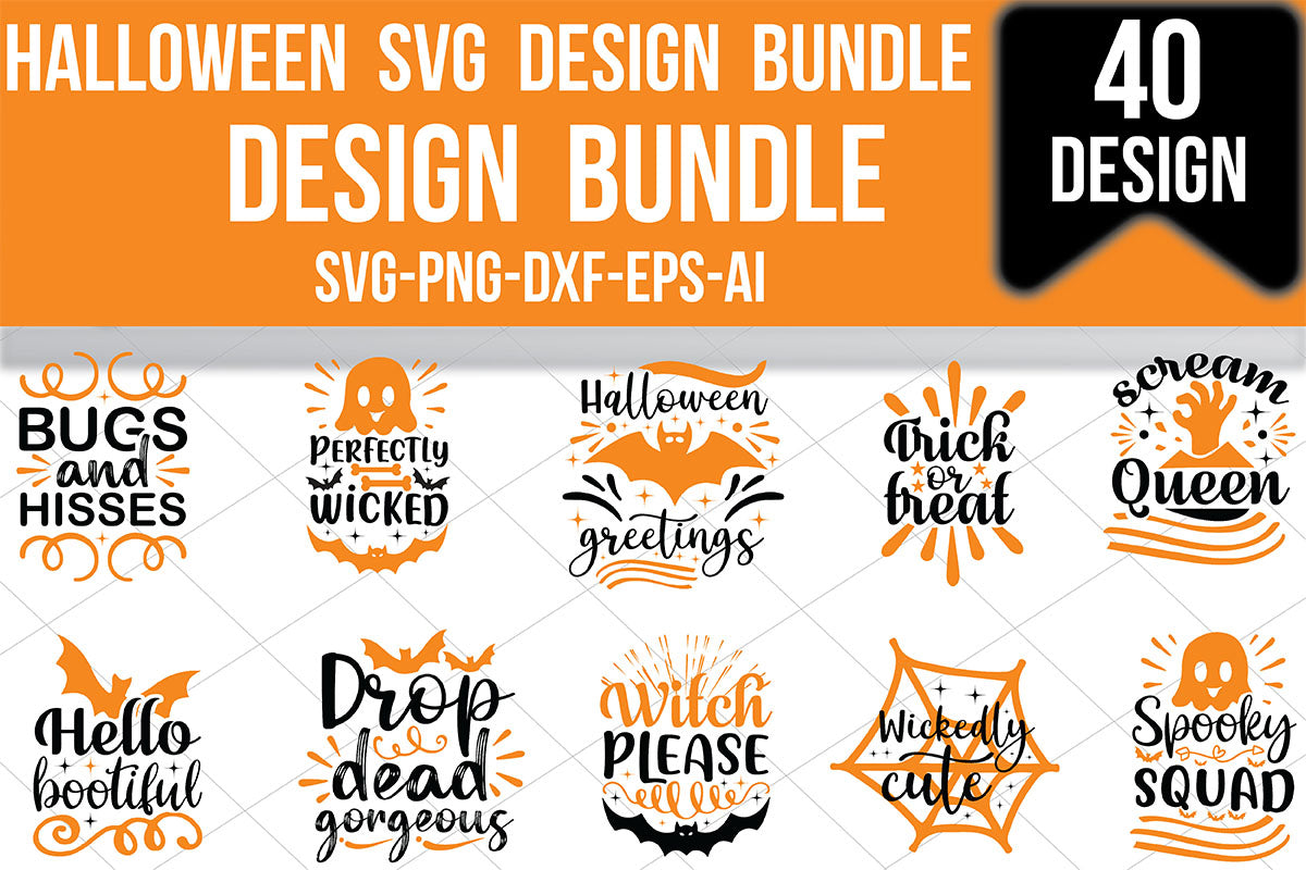 Halloween SVG Bundle 1 - CraftNest - Digital Crafting and Art