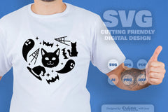 Halloween SVG Bundle 00383: Spooky Essentials - CraftNest - Digital Crafting and Art