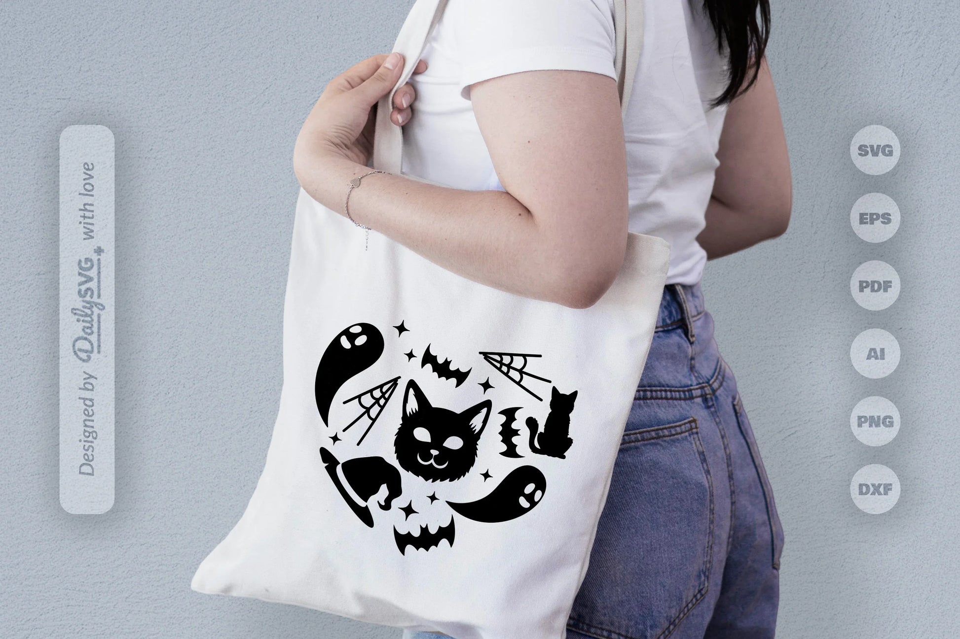 Halloween SVG Bundle 00383: Spooky Essentials - CraftNest - Digital Crafting and Art