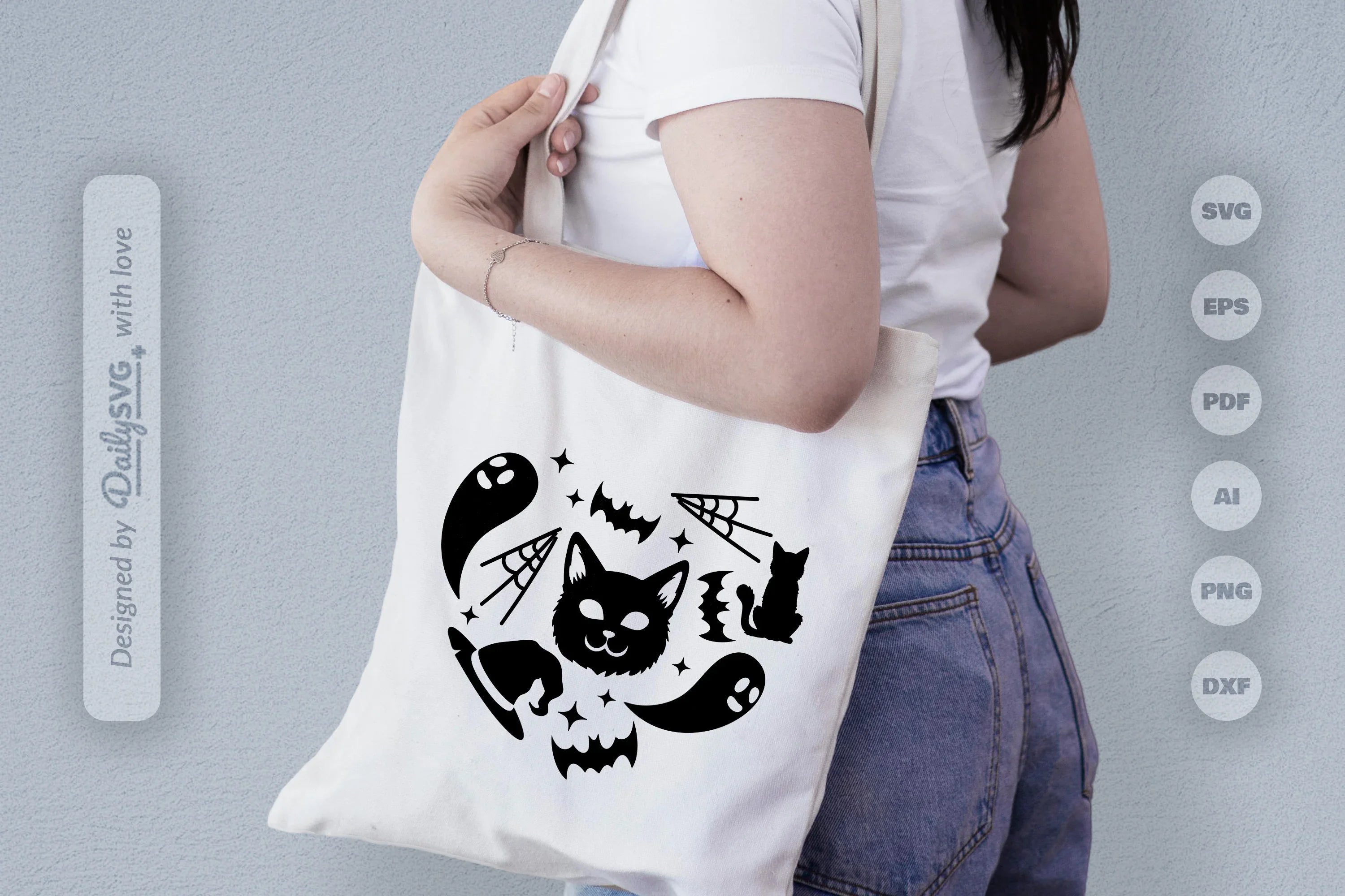 Halloween SVG Bundle 00383: Spooky Essentials - CraftNest - Digital Crafting and Art