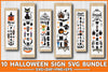 Halloween Sign SVG Bundle