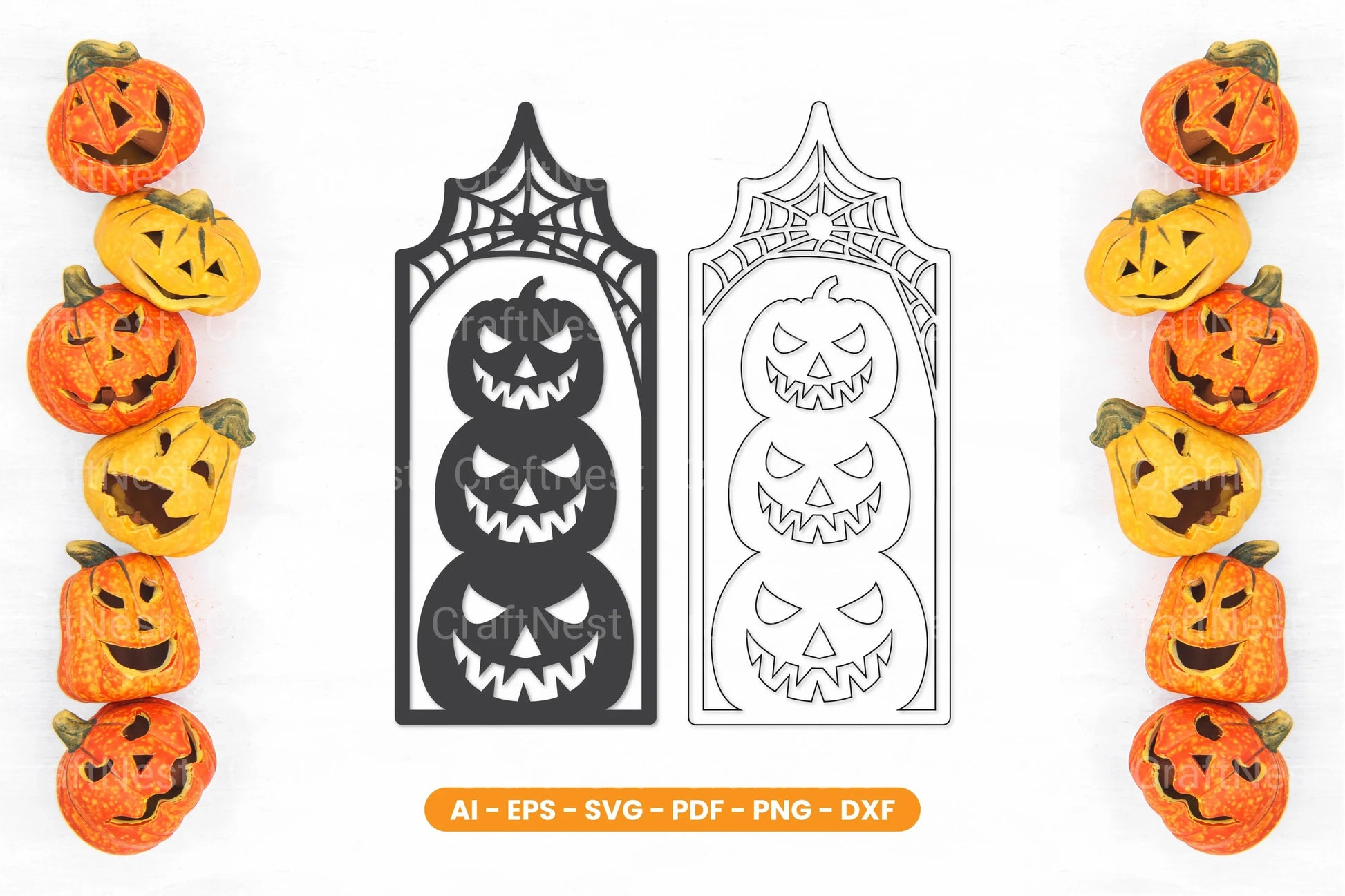 Halloween Spooky Lasercut SVG Bundle - CraftNest - Digital Crafting and Art