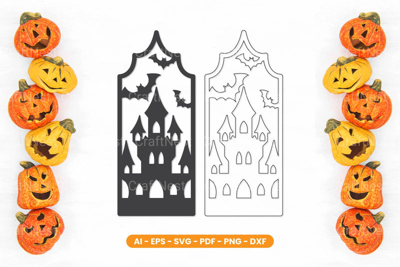 Halloween Spooky Lasercut SVG Bundle - CraftNest - Digital Crafting and Art