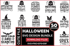 Halloween SVG Bundle 6 - CraftNest - Digital Crafting and Art