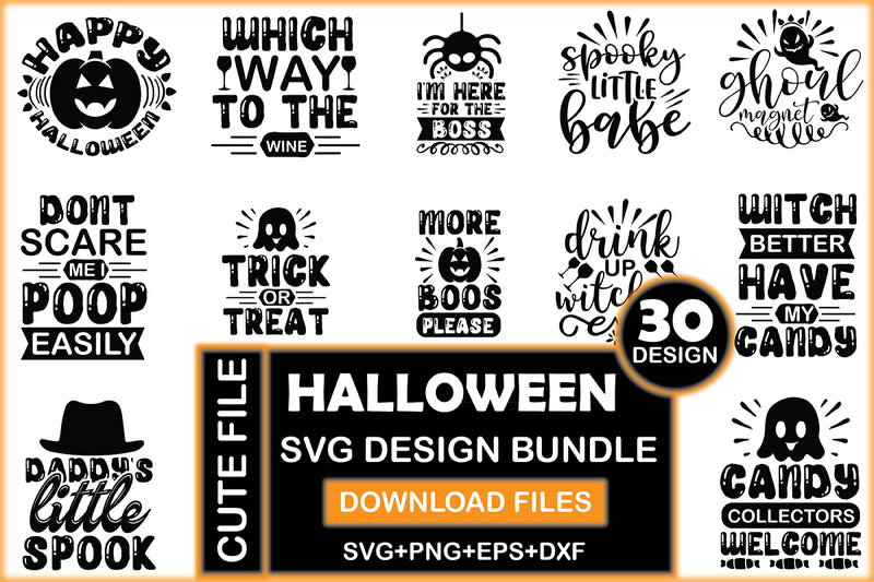 Halloween SVG Bundle 10 - CraftNest - Digital Crafting and Art