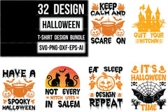 Halloween T-Shirt SVG Bundle 2 - CraftNest - Digital Crafting and Art