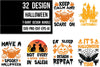 Halloween T-Shirt SVG Bundle