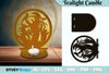 Halloween Tealight Candle Holder SVG Bundle