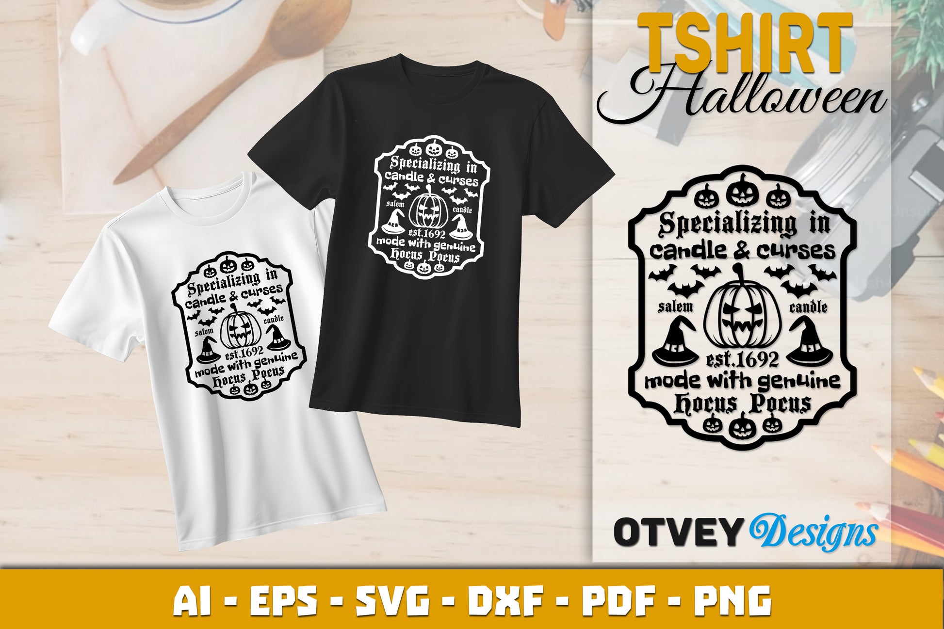 Halloween T-shirt SVG Bundle241 - CraftNest - Digital Crafting and Art
