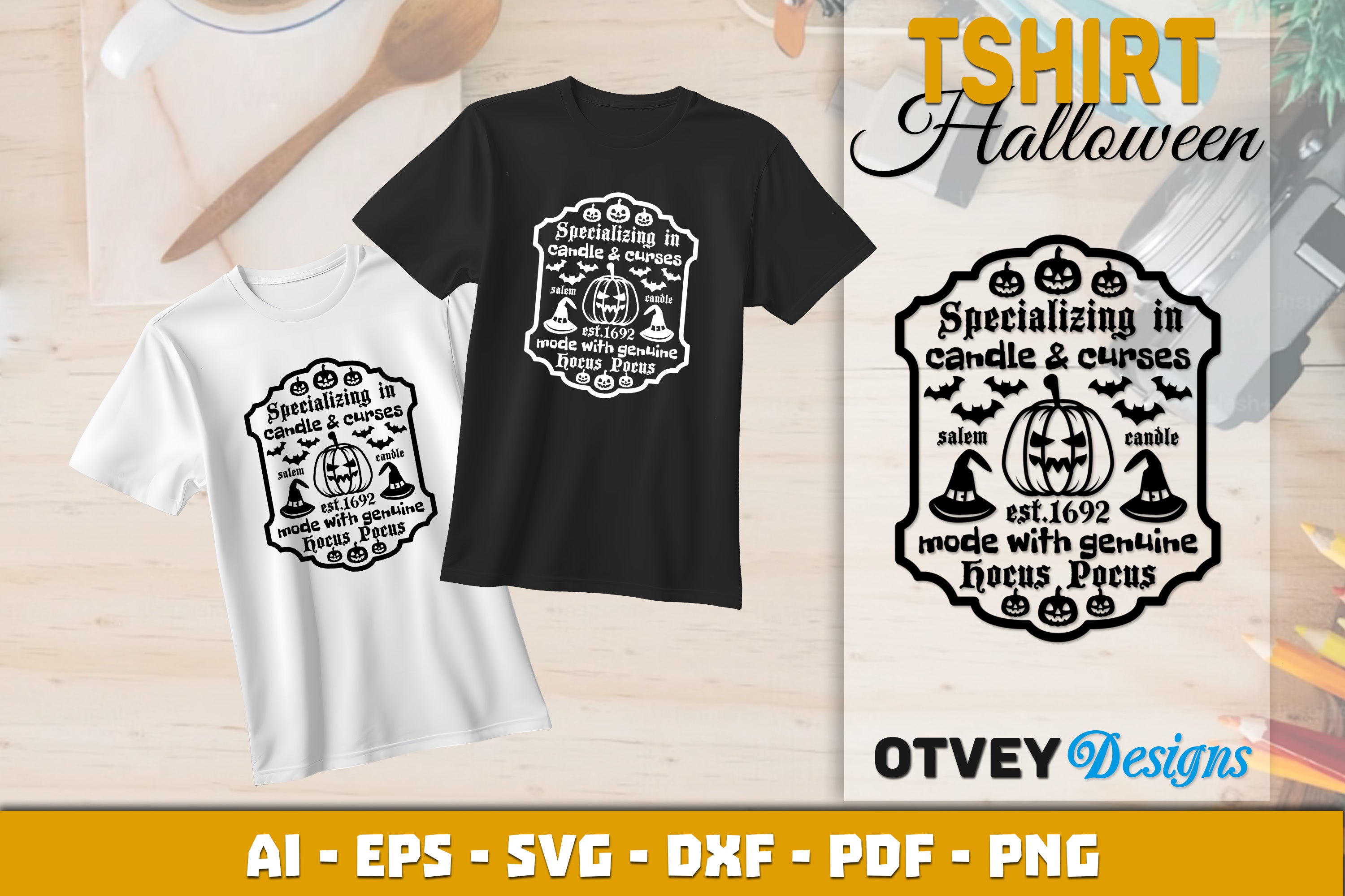 Halloween T-shirt SVG Bundle241 - CraftNest - Digital Crafting and Art