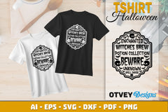 Halloween T-shirt SVG Bundle251 - CraftNest - Digital Crafting and Art