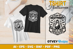 Halloween T-shirt SVG Bundle291 - CraftNest - Digital Crafting and Art