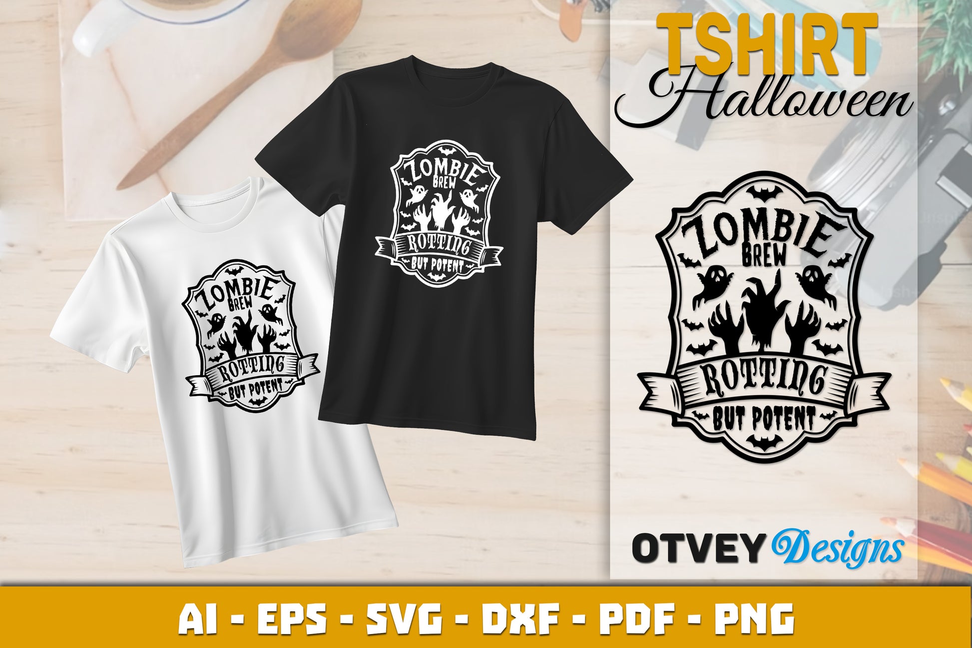 Halloween T-shirt SVG Bundle201 - CraftNest - Digital Crafting and Art